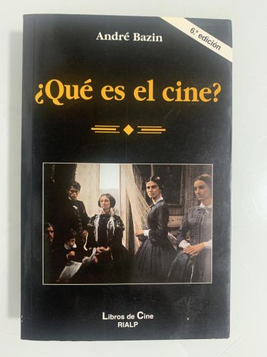 Portada del libro de ¿QUÉ ES EL CINE?