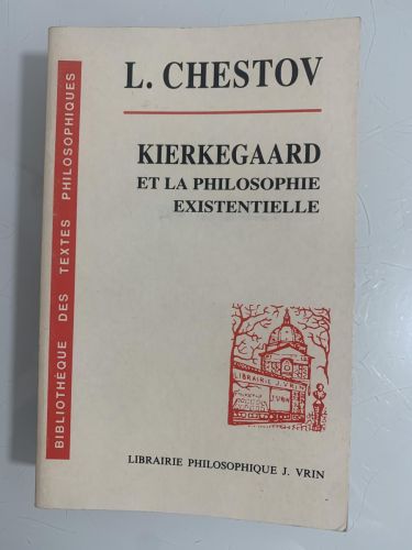 Portada del libro de KIERKEGAARD ET LA PHILOSOPHIE EXISTENTIELLE