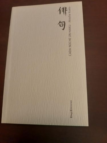 Portada del libro de Cada noche un haiku