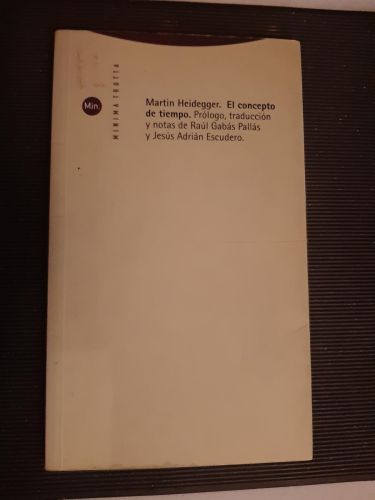 Portada del libro de CONCEPTO DE TIEMPO
