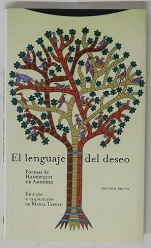 Portada del libro de El lenguaje del deseo.  Poemas