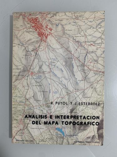Portada del libro de ANÁLISIS E INTERPRETACIÓN DEL MAPA TOPOGRÁFICO