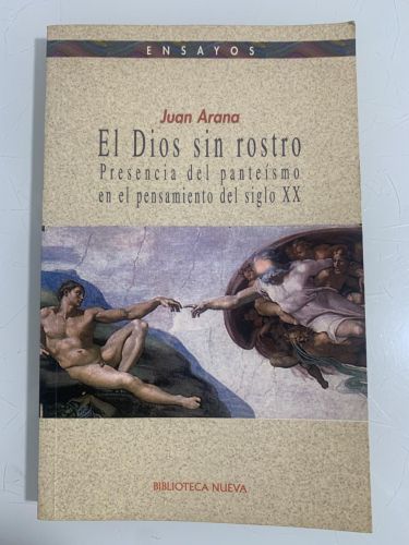 Portada del libro de EL DIOS SIN ROSTRO. Presencia del panteísmo en el pensamiento del siglo XX
