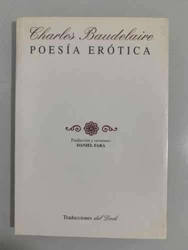 Portada del libro de POESÍA ERÓTICA