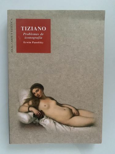 Portada del libro de TIZIANO. PROBLEMAS DE ICONOGRAFÍA