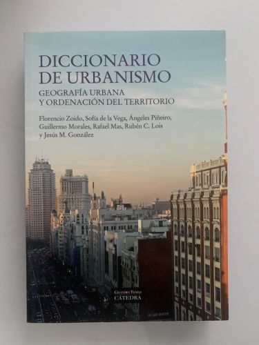 Portada del libro de DICCIONARIO DE URBANISMO. Geografía urbana y ordenación del territorio