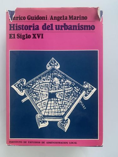 Portada del libro de HISTORIA DEL URBANISMO. SIGLOS XIV y XV