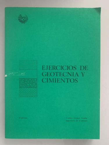 Portada del libro de EJERCICIOS DE GEOMETRÍA Y CIMIENTOS