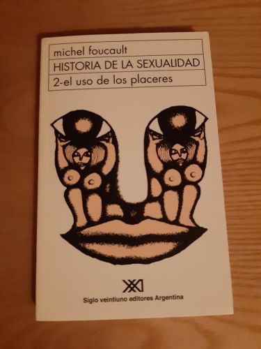 Portada del libro de Historia de la sexualidad 2-El uso de los placeres