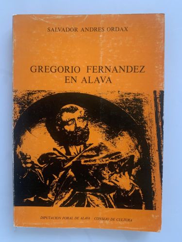 Portada del libro de GREGORIO FERNÁNDEZ EN ÁLAVA