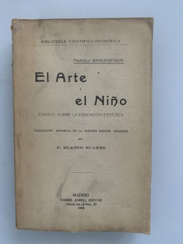 Portada del libro de EL ARTE Y EL NIÑO