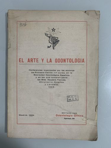 Portada del libro de EL ARTE Y LA ODONTOLOGÍA