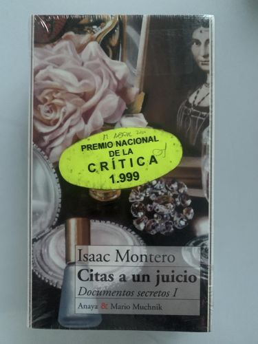 Portada del libro de DOCUMENTOS SECRETOS (4 tomos). CITAS A UN JUICIO. 