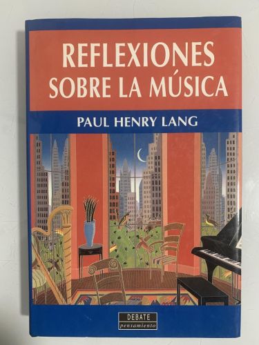 Portada del libro de REFLEXIONES SOBRE LA MÚSICA