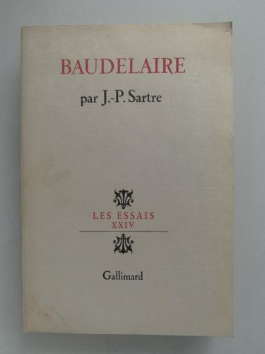 Portada del libro de BAUDELAIRE. Les Essais XXIV