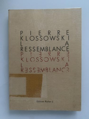 Portada del libro de LA RESSEMBLANCE