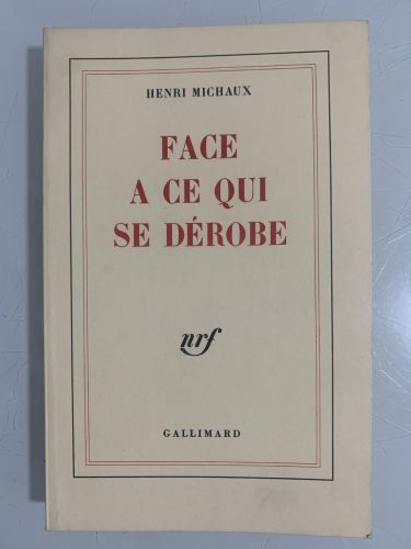 Portada del libro de FACE A CE QUI SE DÉROBE