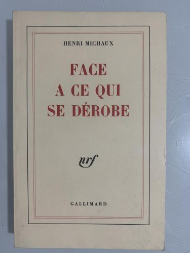 Portada del libro de FACE A CE QUI SE DÉROBE