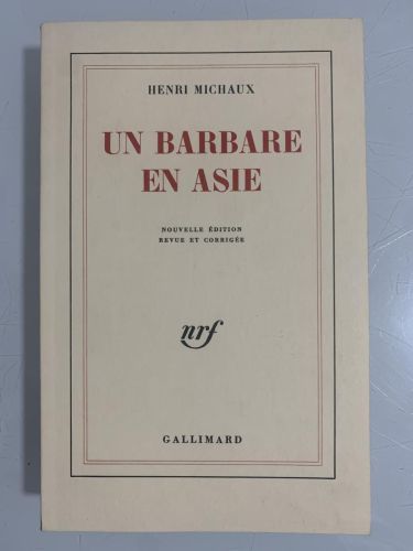 Portada del libro de UN BARBARE EN ASIE