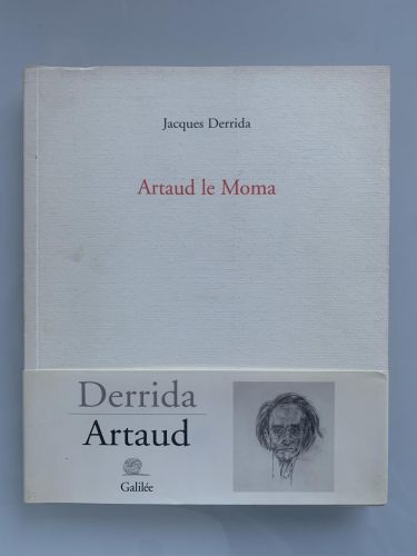 Portada del libro de ARTAUD LE MOMA. Interjections d'appel