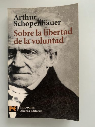 Portada del libro de SOBRE LA LIBERTAD DE LA VOLUNTAD