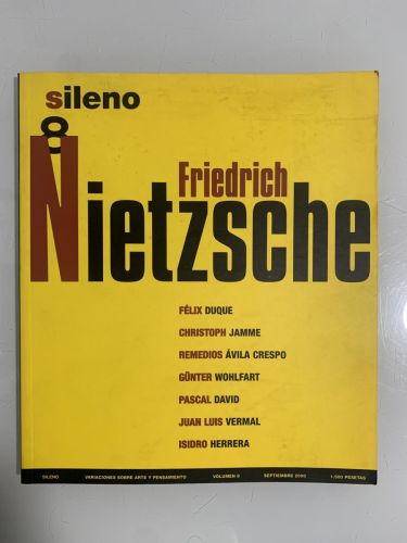 Portada del libro de NIETZSCHE