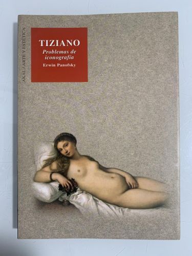 Portada del libro de TIZIANO. Problemas de iconografía