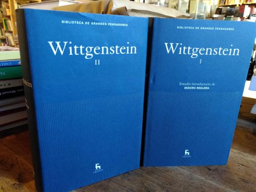 Portada del libro de WITTGENSTEIN I y II. I. Tractatus logico-philosophicus - Investigaciones filosóficas - sobre la certeza...