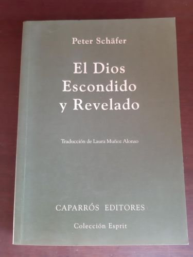 Portada del libro de El Dios escondido y revelado