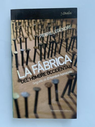 Portada del libro de LA FÁBRICA DEL HOMBRE OCCIDENTAL