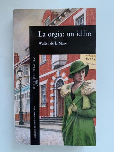 Portada del libro de LA ORGÍA: UN IDILIO