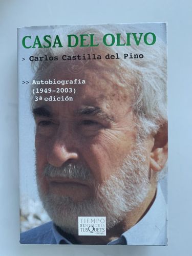 Portada del libro de CASA DEL OLIVO (Autobiografía - 1949-2003 3ª edición)