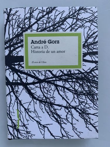 Portada del libro de CARTA A D. Historia de un amor