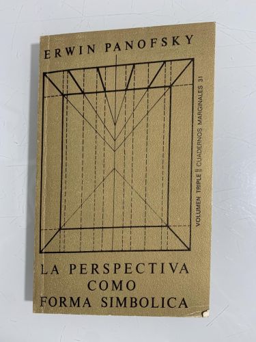 Portada del libro de LA PERSPECTIVA COMO FORMA SIMBÓLICA