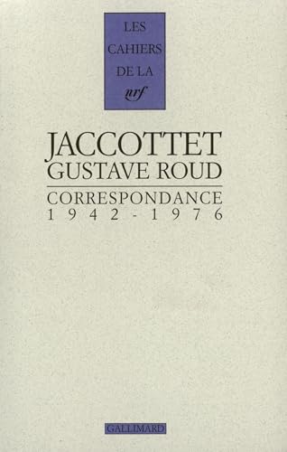 Portada del libro de Correspondance: (1942-1976)