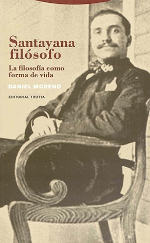 Portada del libro de Santayana filósofo