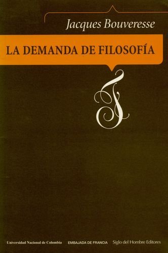 Portada del libro de LA DEMANDA DE FILOSOFIA