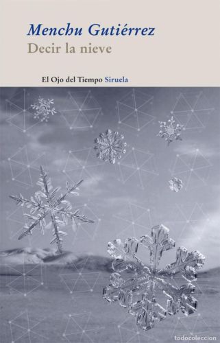 Portada del libro de Decir la nieve