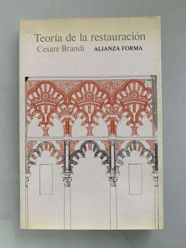 Portada del libro de TEORÍA DE LA RESTAURACIÓN