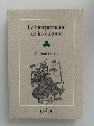Portada del libro de LA INTERPRETACIÓN DE LAS CULTURAS