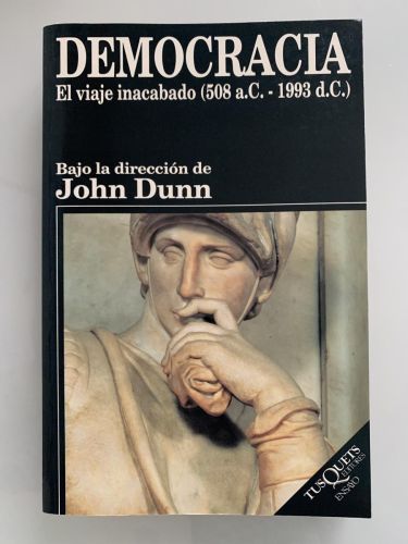 Portada del libro de DEMOCRACIA. El viaje inacabado (508 a.C. - 1993 d. C.)