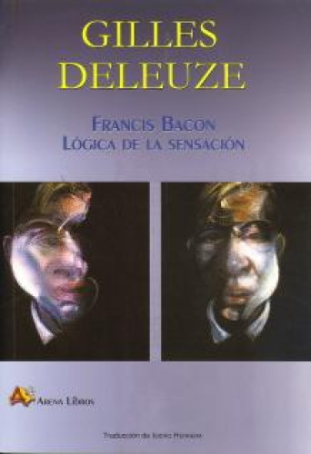 Portada del libro de Francis Bacon. Lógica de la sensación