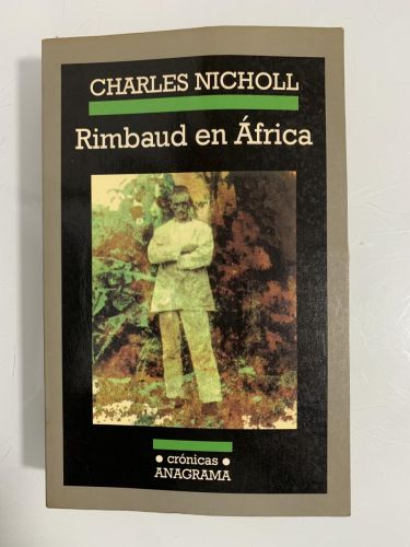 Portada del libro de RIMBAUD EN ÁFRICA