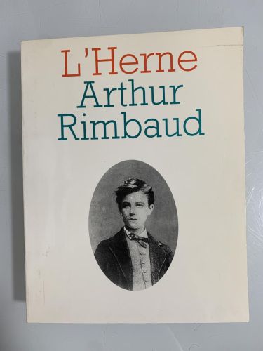 Portada del libro de ARTHUR RIMBAUD