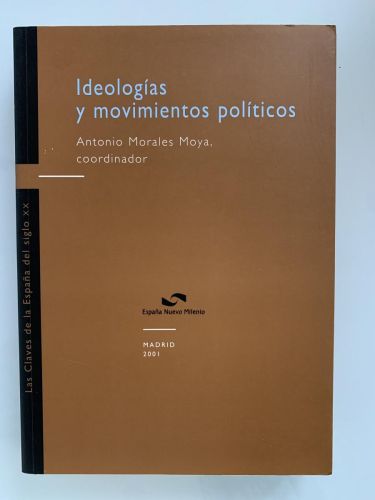 Portada del libro de IDEOLOGÍA Y MOVIMIENTOS POLÍTICOS