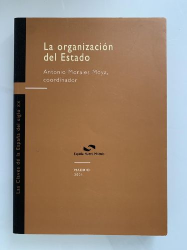 Portada del libro de LA ORGANIZACIÓN DEL ESTADO