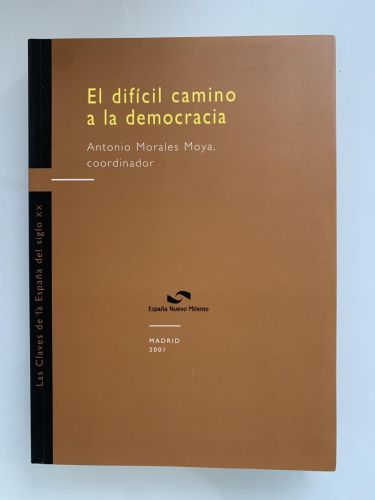 Portada del libro de EL DIFÍCIL CAMINO A LA DEMOCRACIA