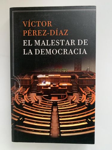 Portada del libro de EL MALESTAR DE LA DEMOCRACIA