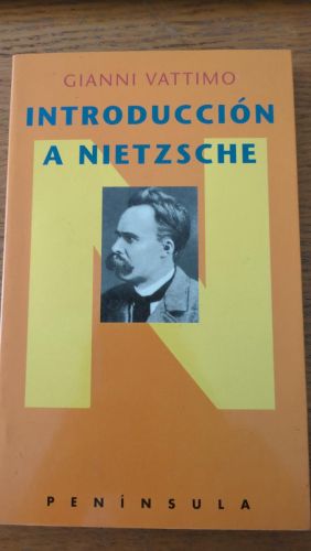 Portada del libro de Introducción a Nietzsche