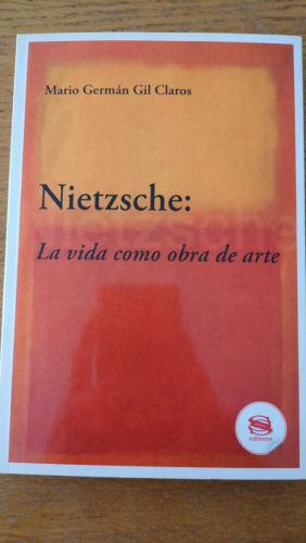 Portada del libro de Nietzsche: La vida como obra de arte